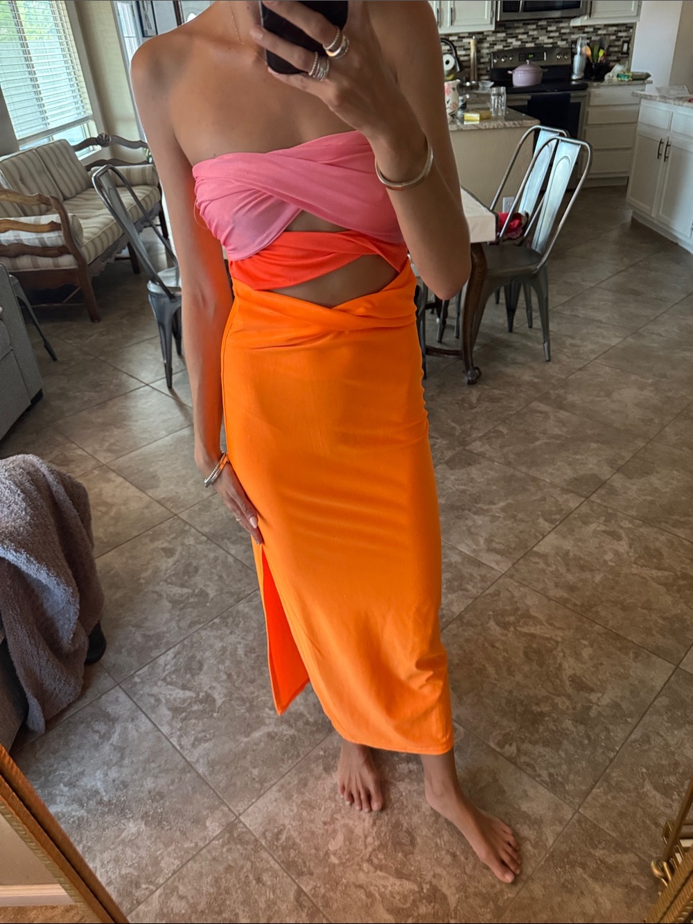 Amazon neon dress